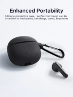 Écouteurs sans fil Joyroom JR-FB1 Funpods Series : réduction du bruit, appels clairs, technologie DNC, avec etui noir – Image 6