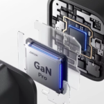 ADAPTATEUR JR-TO1 45W Three - Port Gallium Nitride Charge Noir – Image 2