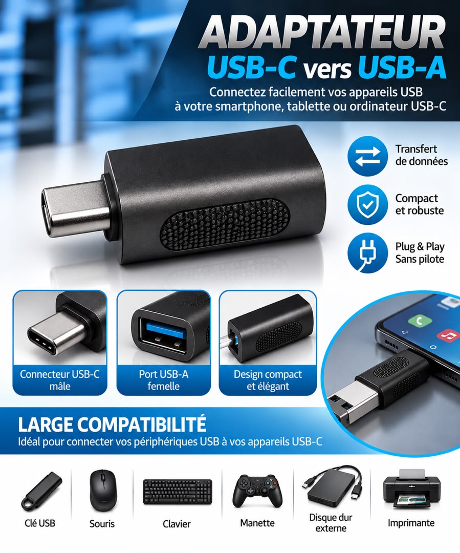 WhatsApp Image 2026-10-25 at 20.30.56 (1) Convertisseur USB - TypeC – Image 1