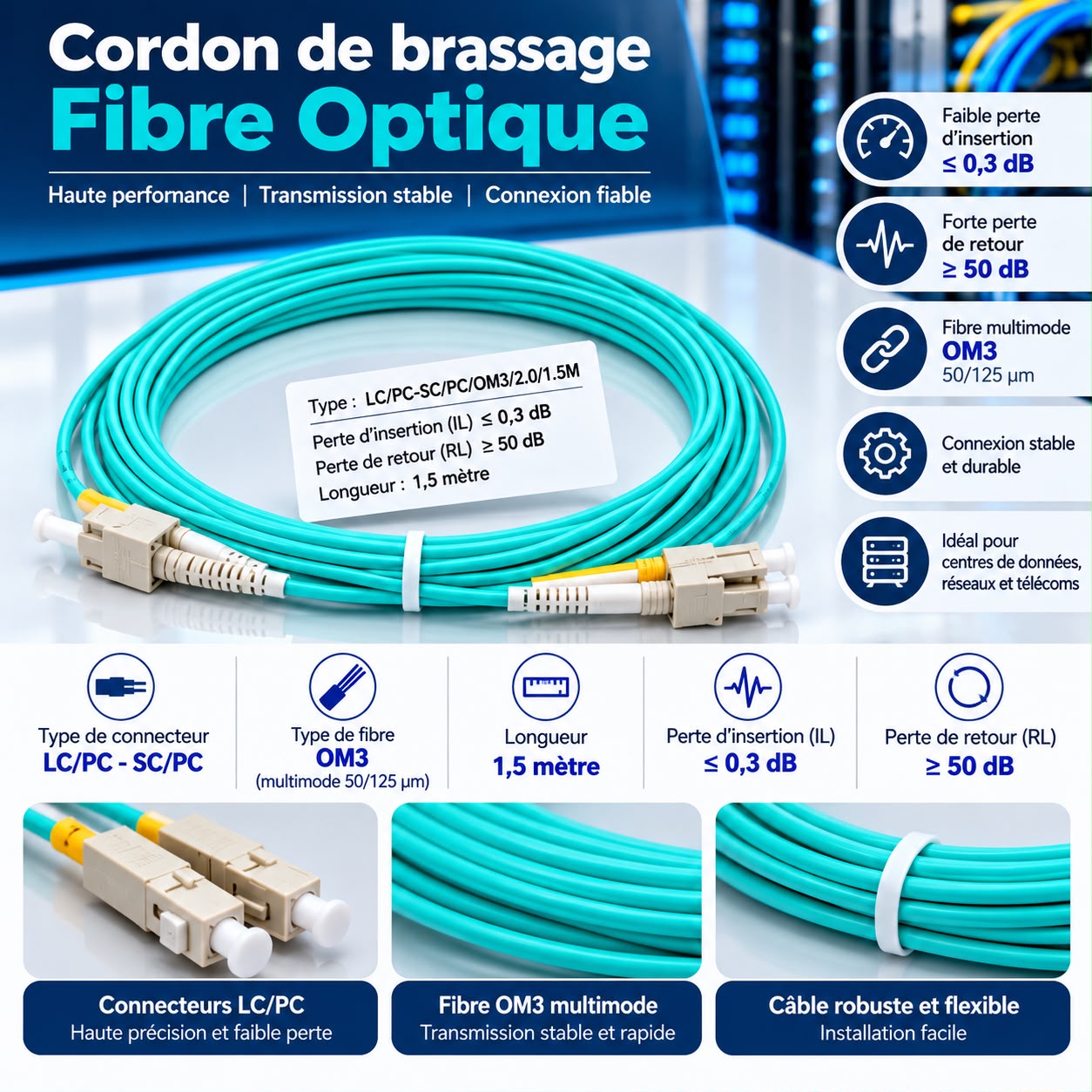 WhatsApp Image 2026-10-25 at 21.55.08 (1) Cordon de brassage fibre optique LC/PC -SC/PC 5m – Image 1