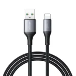 S-A28 Flash Series 3A Fast Charging Data Cable (USB-A to Lightning) 1m-Black