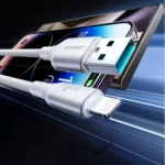 Câble Joyroom S-A28 Flash Series 3A USB-A - Lightning 1 m - blanc – Image 2