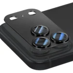 Protection caméra Intégrale iPhone 18 Pro Objectifs Transparent HD avec Contour métal îlot photo, Antichoc & Anti-rayures - Facile à installer – Image 4